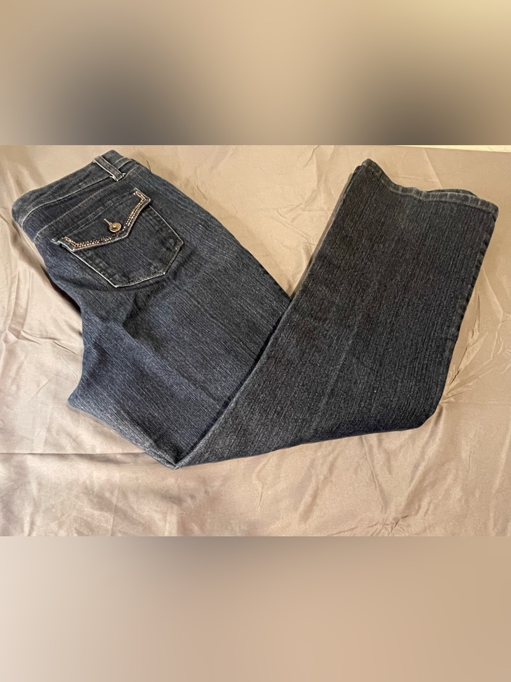 Hannah Women's Black Straight-Leg Jeans